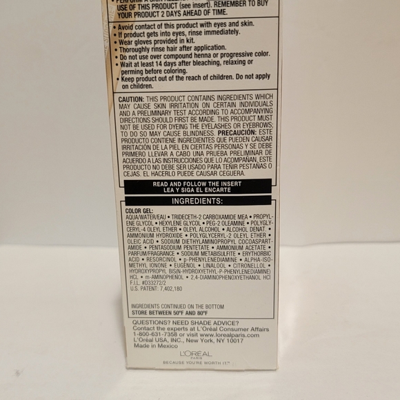 L'Oreal Paris Superior Preference Fade-Defying + Shine Permanent Hair Color 8A - Picture 3 of 4